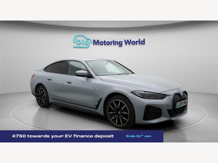 BMW I4 35 70.2kWh M Sport Gran Coupe Auto EDrive 5dr