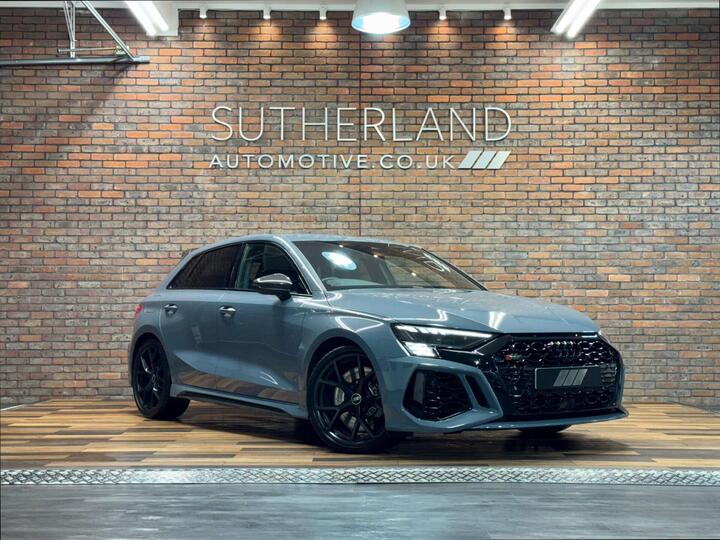 Audi A3 2.5 TFSI Carbon Black Sportback S Tronic Quattro Euro 6 (s/s) 5dr