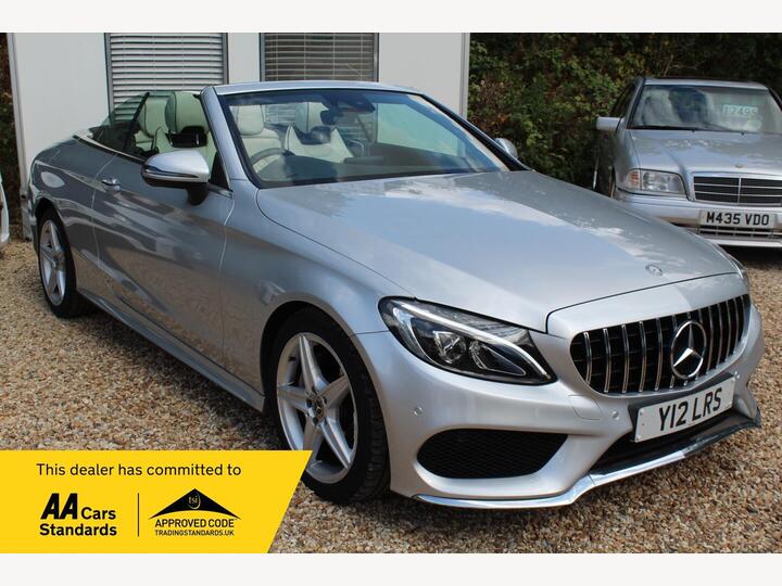Mercedes-Benz C Class 2.1 C220d AMG Line Cabriolet G-Tronic+ Euro 6 (s/s) 2dr