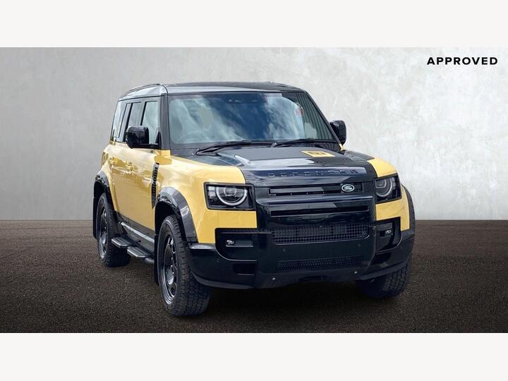 Land Rover Defender 110 3.0 D350 MHEV Trophy Edition Deep Sandglow Auto 4WD Euro 6 (s/s) 5dr