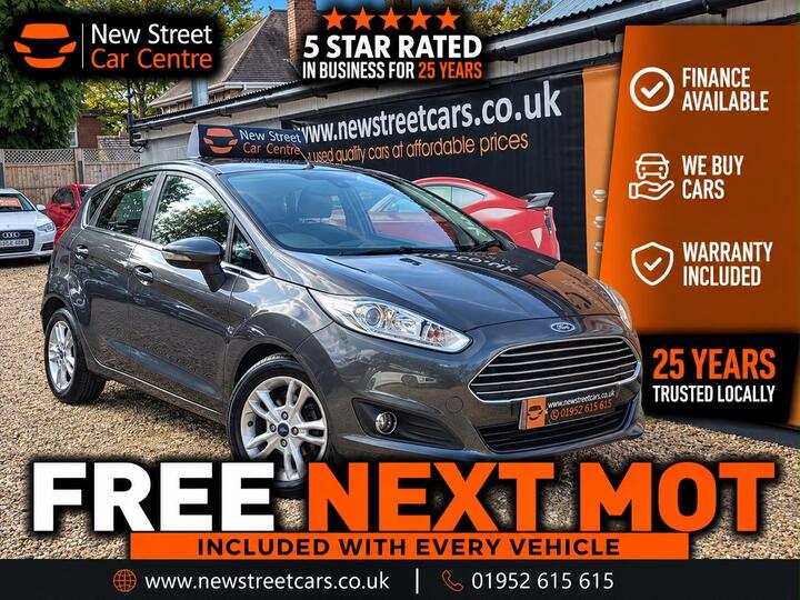Ford Fiesta 1.0T EcoBoost Zetec Euro 6 (s/s) 5dr