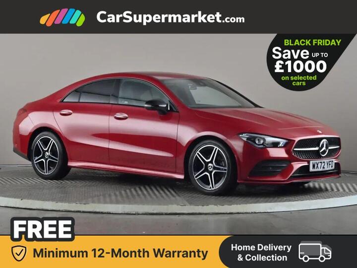 Mercedes-Benz Cla Class 1.3 CLA180 AMG Line (Premium) Coupe 7G-DCT Euro 6 (s/s) 4dr