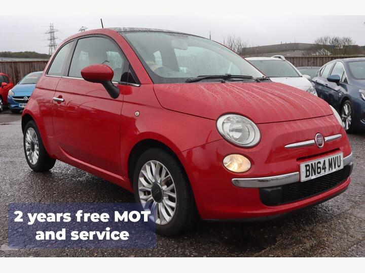 Fiat 500 1.2 Lounge Euro 6 (s/s) 3dr