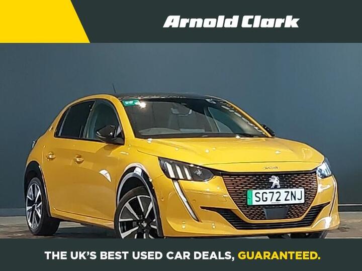 Peugeot E-208 50kWh GT Premium Auto 5dr (7kW Charger)