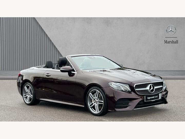 Mercedes-Benz E Class 2.0 E220d AMG Line (Premium) Cabriolet G-Tronic+ Euro 6 (s/s) 2dr