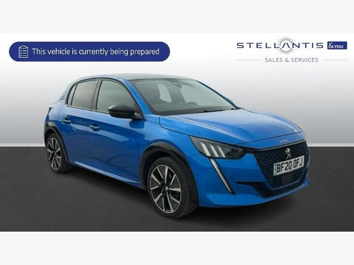 Peugeot E-208 50kWh GT Line Auto 5dr Peugeot E-208 50kWh GT Line Auto 5dr