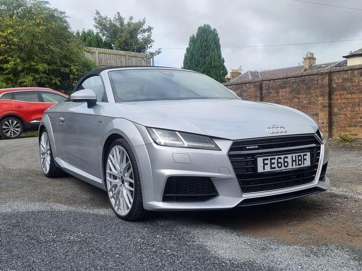 Audi TT 2.0 TFSI S Line Roadster S Tronic Quattro Euro 6 (s/s) 2dr