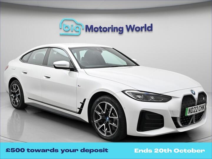 BMW I4 40 83.9kWh M Sport Gran Coupe Auto EDrive 5dr