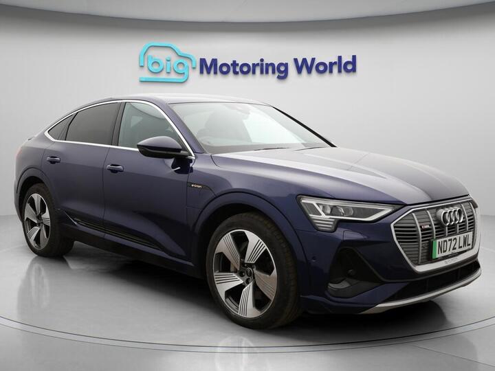 Audi E-tron 55 S Line Sportback Auto Quattro 5dr 95kWh (11kW Charger)