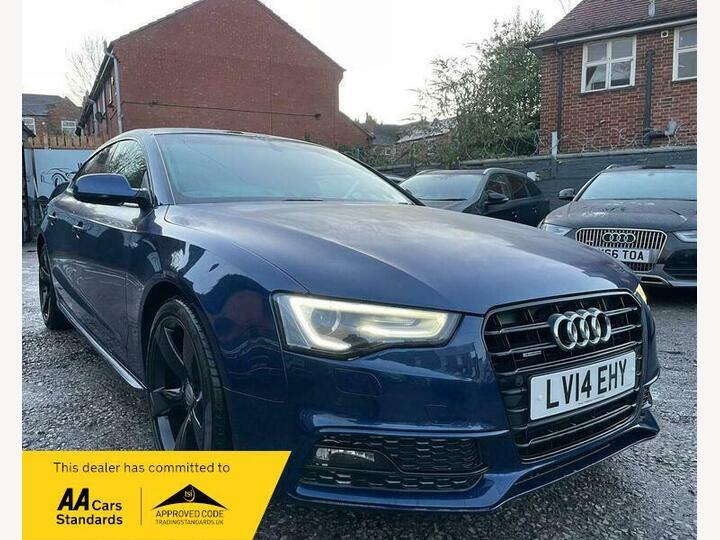 Audi A5 2.0 TFSI Black Edition Sportback S Tronic Quattro Euro 6 (s/s) 5dr