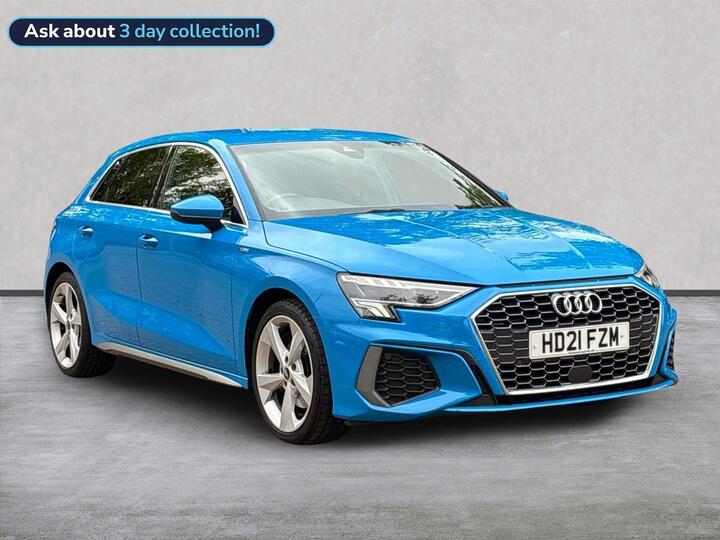 Audi A3 1.5 TFSI 35 S Line Sportback Euro 6 (s/s) 5dr