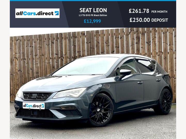 SEAT LEON 1.5 TSI EVO FR Black Edition DSG Euro 6 (s/s) 5dr