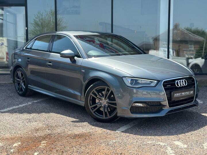 Audi A3 2.0 TDI S Line S Tronic Quattro Euro 6 (s/s) 4dr (Nav)