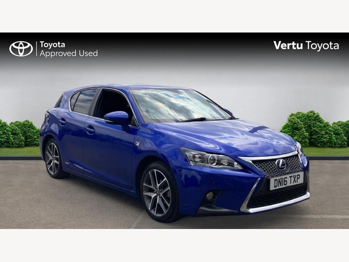 Lexus CT 1.8 200h F Sport CVT Euro 6 (s/s) 5dr
