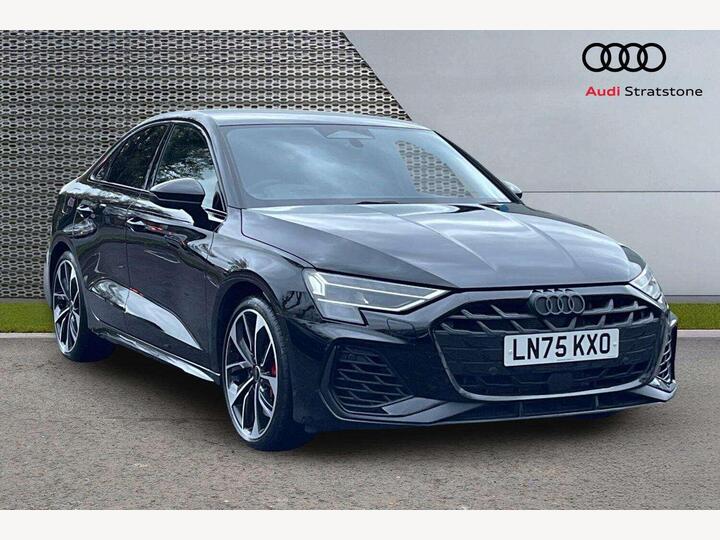 Audi A3 2.0 TFSI Black Edition S Tronic Quattro Euro 6 (s/s) 4dr