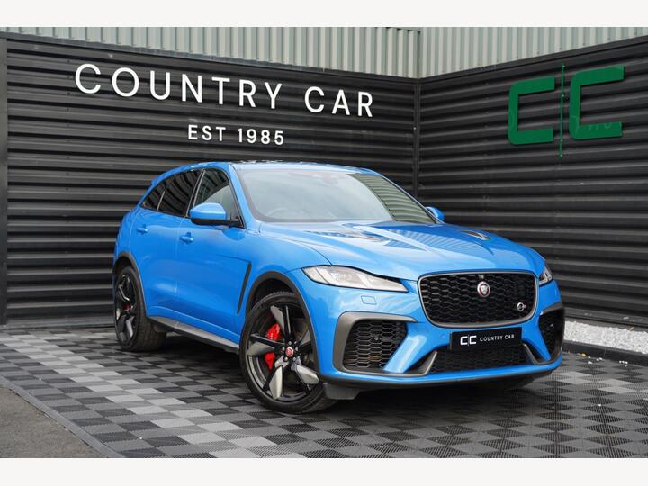 Jaguar F-PACE 5.0 P550 V8 SVR Quickshift AWD Euro 6 (s/s) 5dr