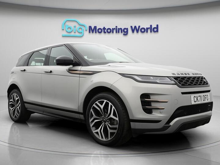 Land Rover Range Rover Evoque 1.5 P300e 12.2kWh R-Dynamic HSE Auto 4WD Euro 6 (s/s) 5dr Land Rover Range Rover Evoque 1.5 P300e 12.2kWh R-Dynamic HSE Auto 4WD Euro 6 (s/s) 5dr