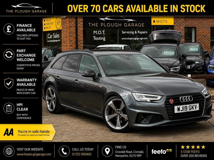 Audi A4 Avant 2.0 TFSI 40 Black Edition S Tronic Euro 6 (s/s) 5dr