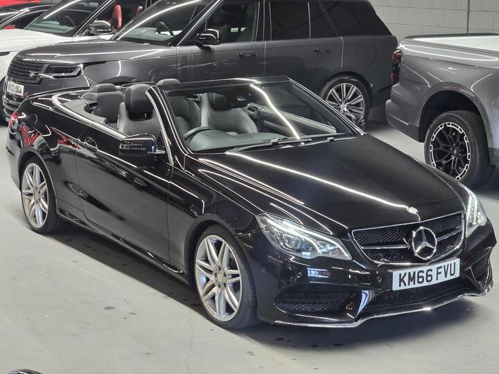 Mercedes-Benz E CLASS 3.0 E350d V6 AMG Line Edition Cabriolet G-Tronic+ Euro 6 (s/s) 2dr