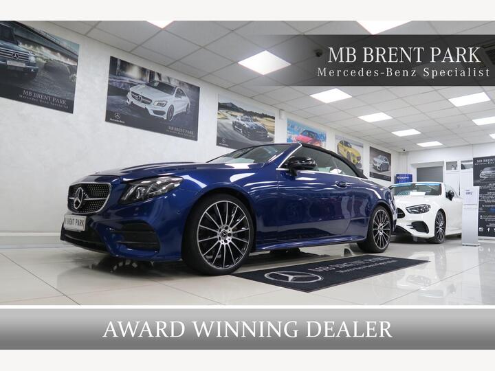Mercedes-Benz E Class 2.0 E220d AMG Line Cabriolet G-Tronic+ Euro 6 (s/s) 2dr