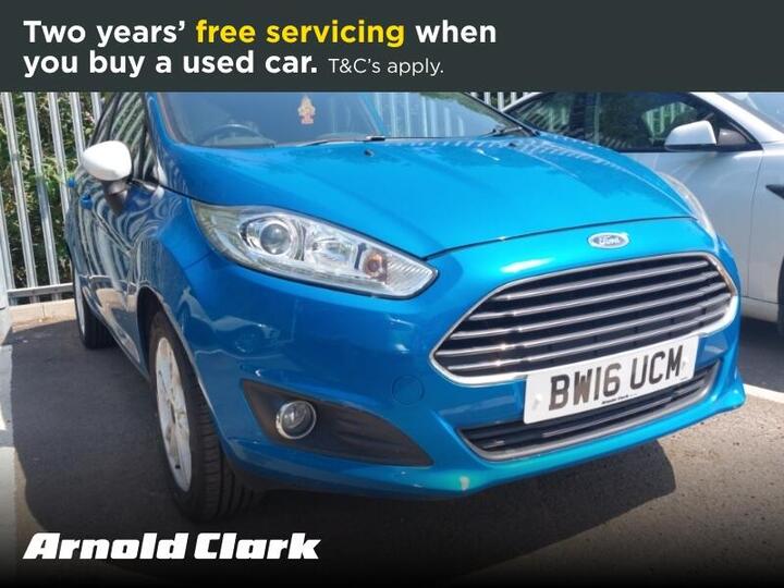 Ford Fiesta 1.25 Zetec Blue Edition Euro 6 5dr