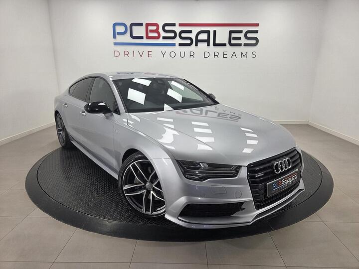 Audi A7 3.0 TDI V6 Black Edition Sportback 5dr Diesel S Tronic Quattro Euro 6 (s/s) (272 Ps)