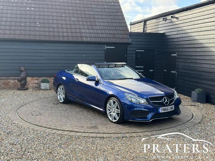 Mercedes-Benz E-CLASS 3.0 E350d V6 AMG Line Edition Cabriolet G-Tronic+ Euro 6 (s/s) 2dr