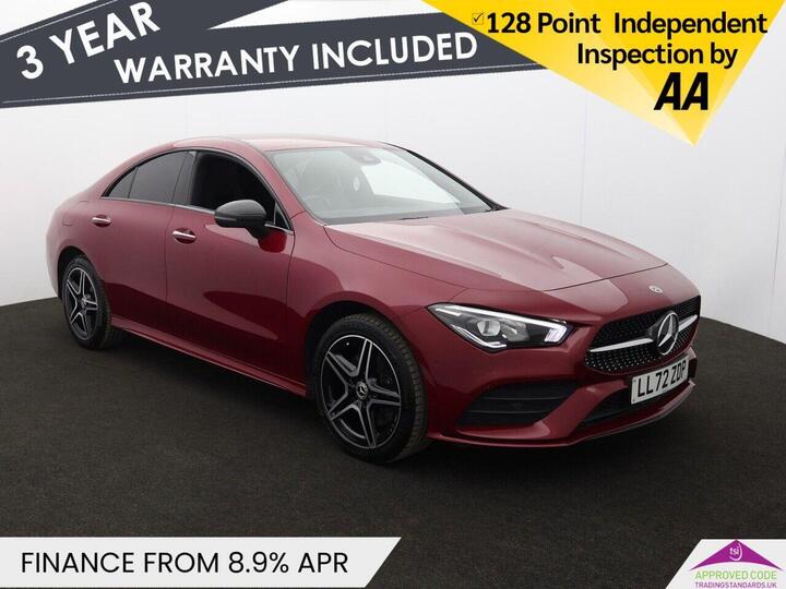 Mercedes-Benz CLA 1.3 CLA250e 15.6kWh AMG Line (Premium) Coupe 8G-DCT Euro 6 (s/s) 4dr