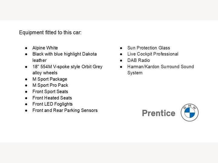 BMW 1 Series 1.5 116d M Sport Euro 6 (s/s) 5dr