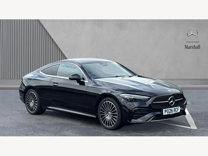 Mercedes-Benz CLE 2.0 CLE300e 25.4kWh AMG Line (Premium) G-Tronic+ Euro 6 (s/s) 2dr Mercedes-Benz CLE 2.0 CLE300e 25.4kWh AMG Line (Premium) G-Tronic+ Euro 6 (s/s) 2dr