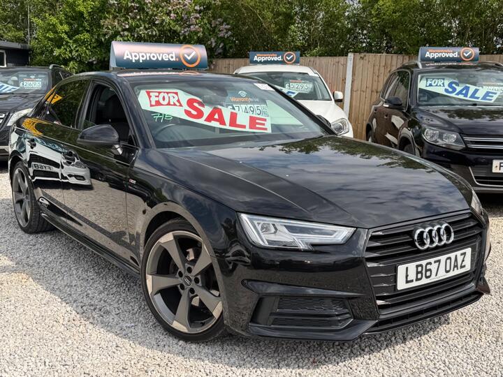 Audi A4 2.0 TDI Black Edition S Tronic Euro 6 (s/s) 4dr