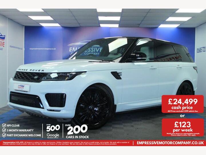 Land Rover RANGE ROVER SPORT 3.0 SD V6 HSE Dynamic Auto 4WD Euro 6 (s/s) 5dr