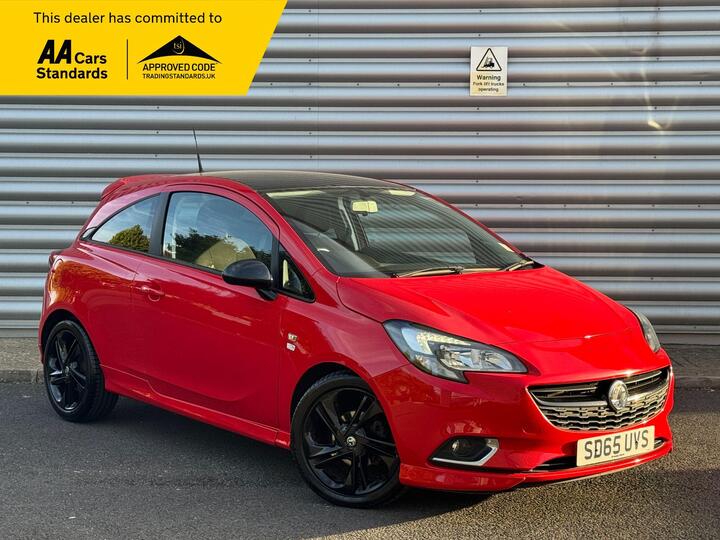 Vauxhall Corsa 1.4i EcoTEC Limited Edition Euro 6 3dr Vauxhall Corsa 1.4i EcoTEC Limited Edition Euro 6 3dr