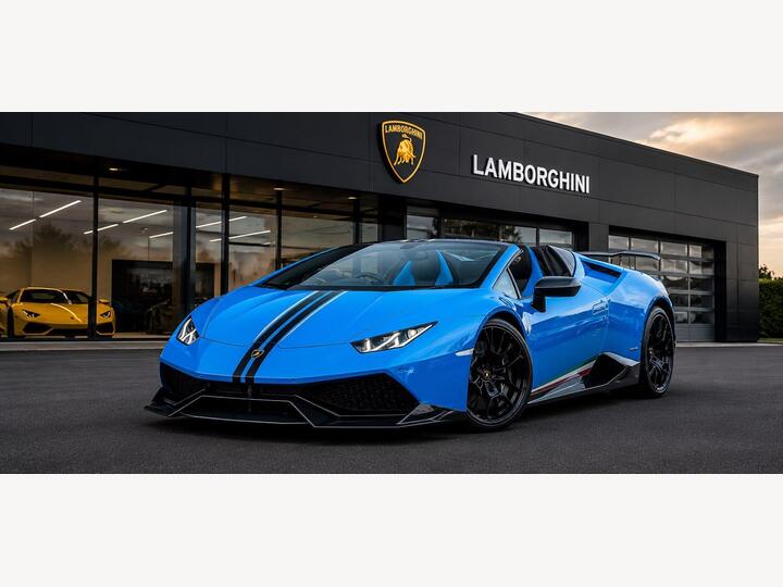 Lamborghini Huracan 5.2 V10 LP 610-4 Spyder LDF 4WD Euro 6 (s/s) 2dr Lamborghini Huracan 5.2 V10 LP 610-4 Spyder LDF 4WD Euro 6 (s/s) 2dr