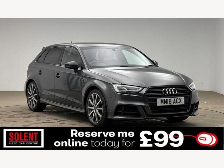 Audi A3 1.5 TFSI CoD Black Edition Sportback Euro 6 (s/s) 5dr