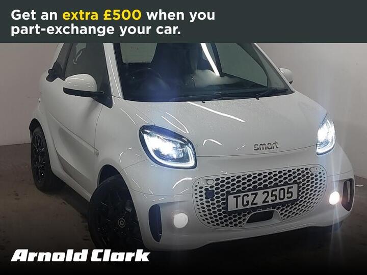 Smart Fortwo 17.6kWh Prime Exclusive Auto 2dr (22kW Charger)