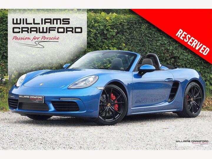 Porsche 718 Boxster 2.5T S Euro 6 (s/s) 2dr