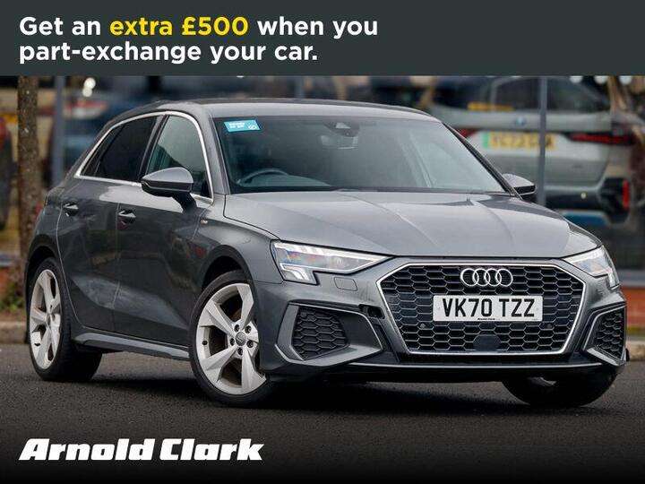 Audi A3 1.5 TFSI 35 S Line Sportback Euro 6 (s/s) 5dr