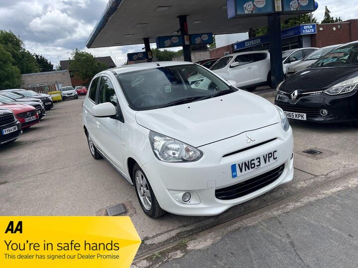 Mitsubishi Mirage 1.2 3 CVT Euro 5 (s/s) 5dr Mitsubishi Mirage 1.2 3 CVT Euro 5 (s/s) 5dr