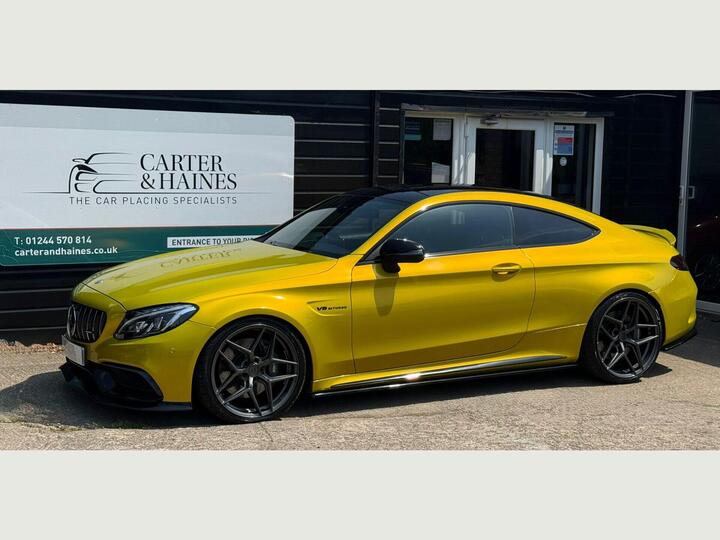Mercedes-Benz C Class 4.0 C63 V8 BiTurbo AMG (Premium) SpdS MCT Euro 6 (s/s) 2dr
