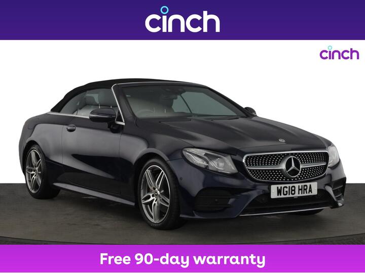 Mercedes-Benz E-Class 2.0 E220d AMG Line (Premium Plus) Cabriolet G-Tronic+ Euro 6 (s/s) 2dr