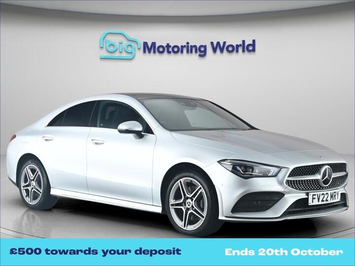 Mercedes-Benz CLA 1.3 CLA250e 15.6kWh AMG Line (Premium Plus) Coupe 8G-DCT Euro 6 (s/s) 4dr