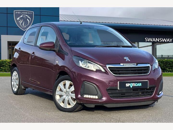 Peugeot 108 1.0 Active 2 Tronic Euro 6 5dr Peugeot 108 1.0 Active 2 Tronic Euro 6 5dr
