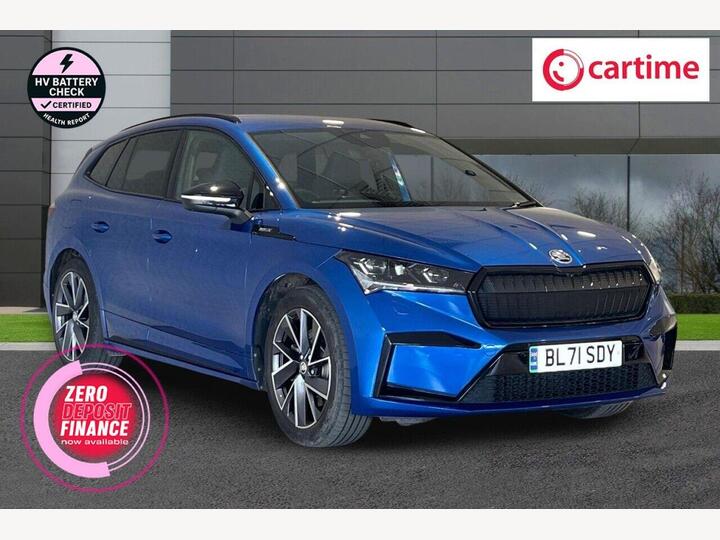 Skoda ENYAQ IV IV 82kWh 80x SportLine Auto 4WD 5dr (DC125kW)