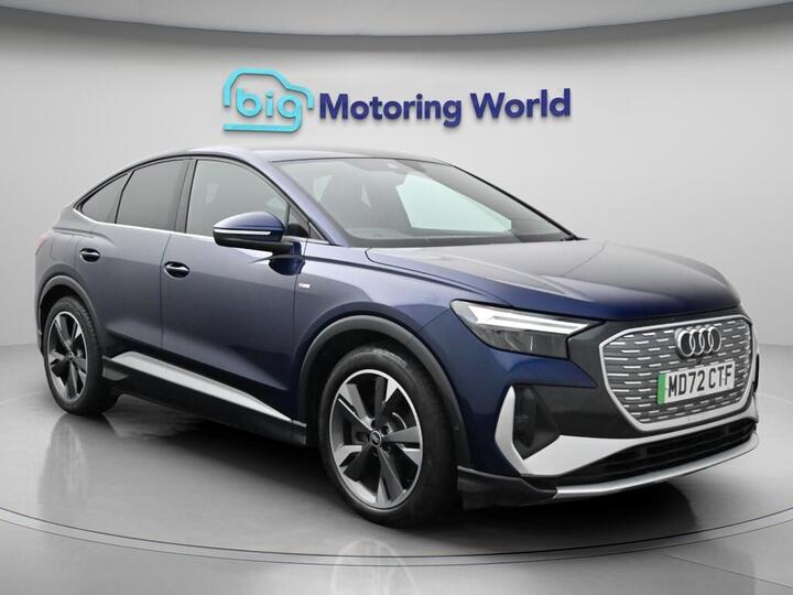 Audi Q4 E-tron 40 S Line Sportback Auto 5dr 82kWh