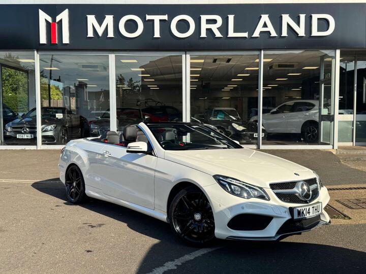 Mercedes-Benz E-CLASS 3.0 E400 AMG Sport Plus Cabriolet G-Tronic+ Euro 6 (s/s) 2dr