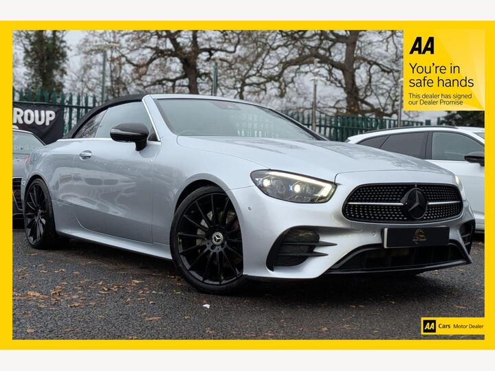 Mercedes-Benz E Class 2.0 E220d AMG Line Night Edition (Premium Plus) Cabriolet G-Tronic+ Euro 6 (s/s) 2dr