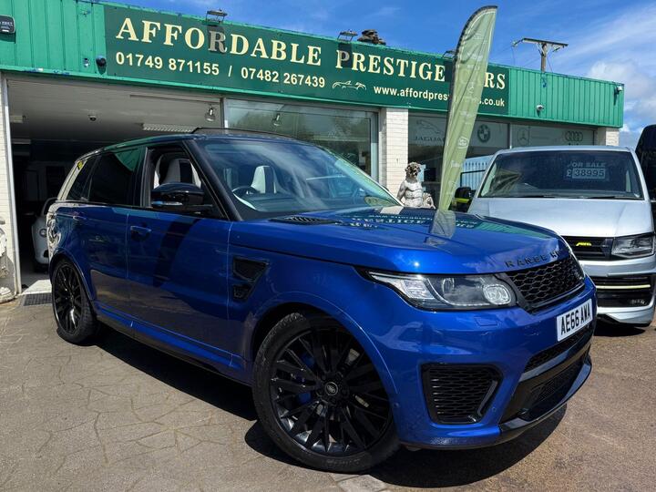Land Rover Range Rover Sport 5.0 V8 SVR Auto 4WD Euro 6 (s/s) 5dr