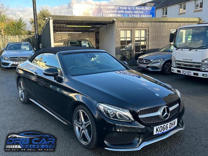 Mercedes-Benz C Class 2.1 C220d AMG Line Cabriolet G-Tronic+ Euro 6 (s/s) 2dr Mercedes-Benz C Class 2.1 C220d AMG Line Cabriolet G-Tronic+ Euro 6 (s/s) 2dr