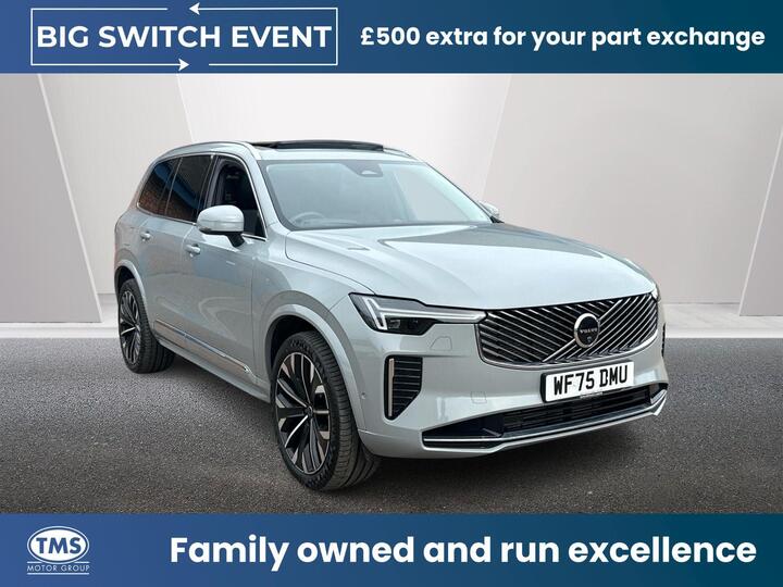 Volvo XC90 2.0 T8 18.8kWh Ultra Bright Auto 4WD Euro 6 (s/s) 5dr